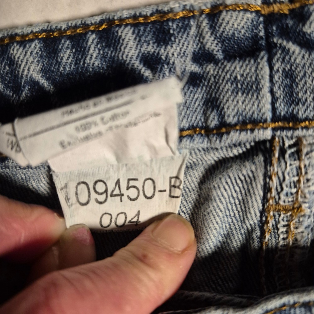 Carhartt Women's 12x30 WB160 VIO Blue Denim Jeans Relaxed Fit 100% Cotton - Picture 5 of 12